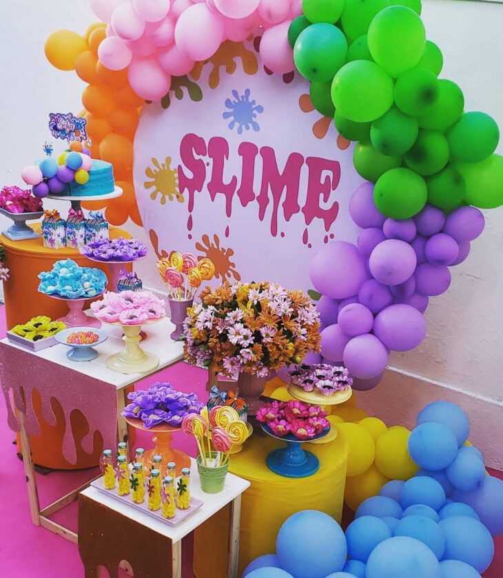 Foto de festa slime 82 - 74