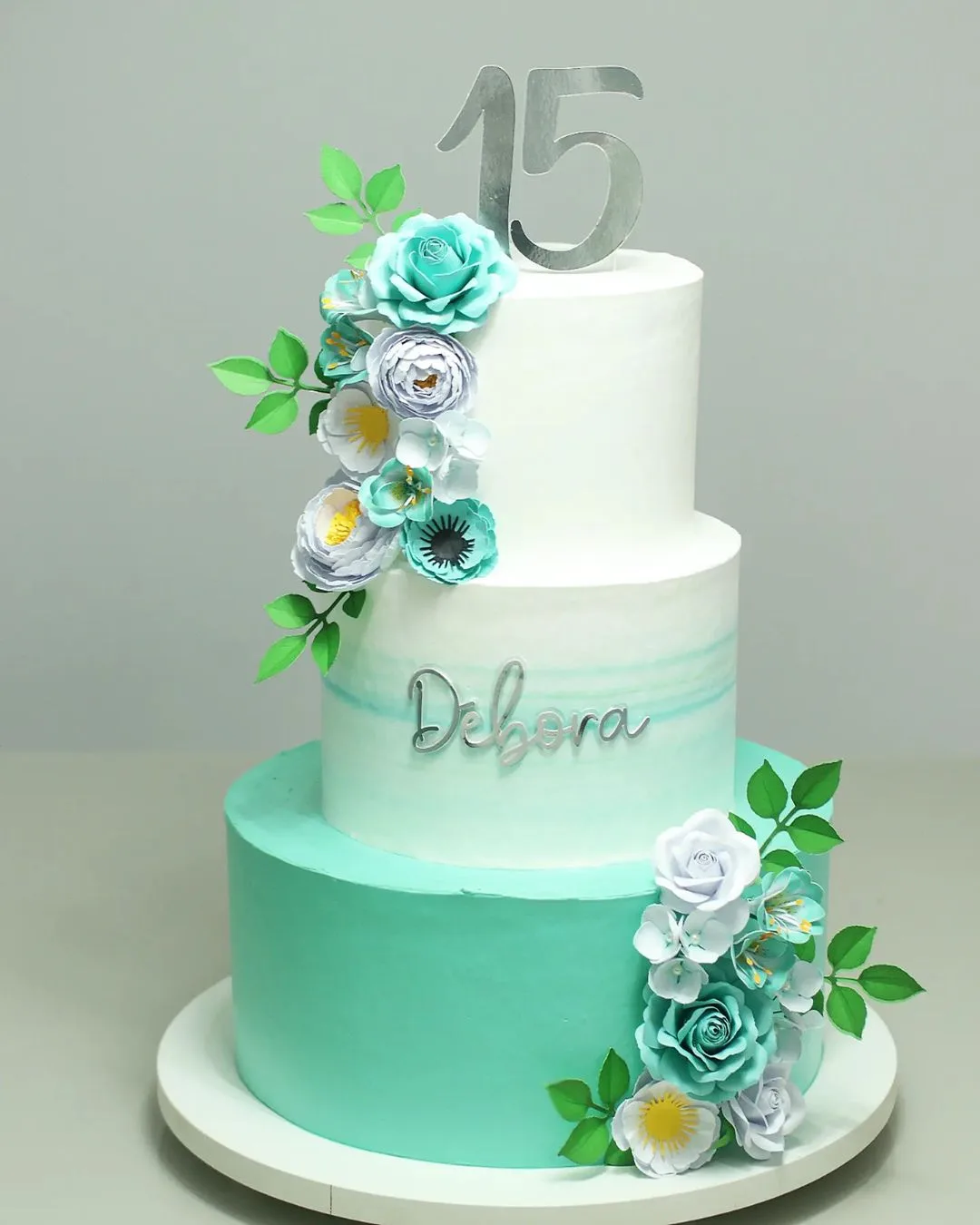 Foto de bolo de 15 anos 091 - 94