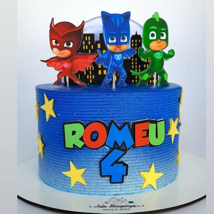 Foto de bolo pj masks 11 - 11