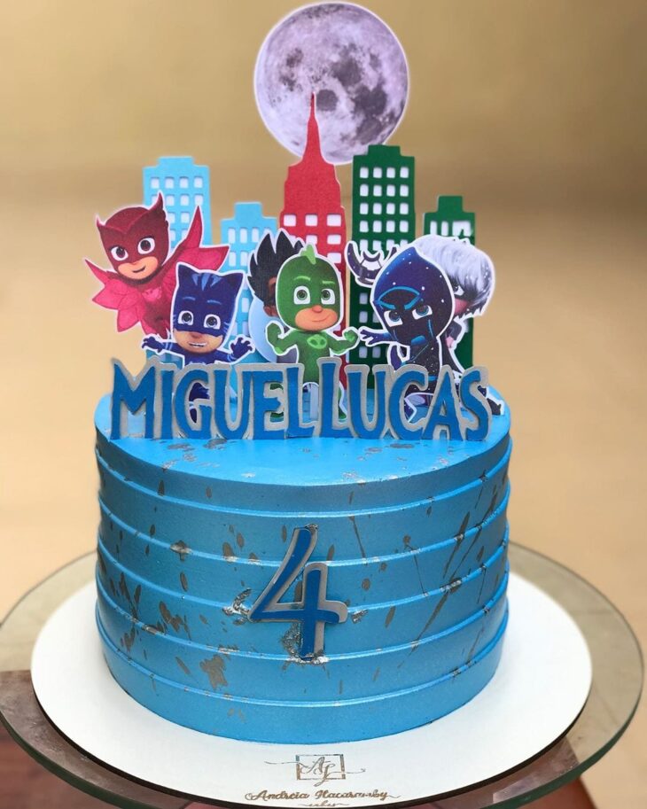 Foto de bolo pj masks 2 - 2