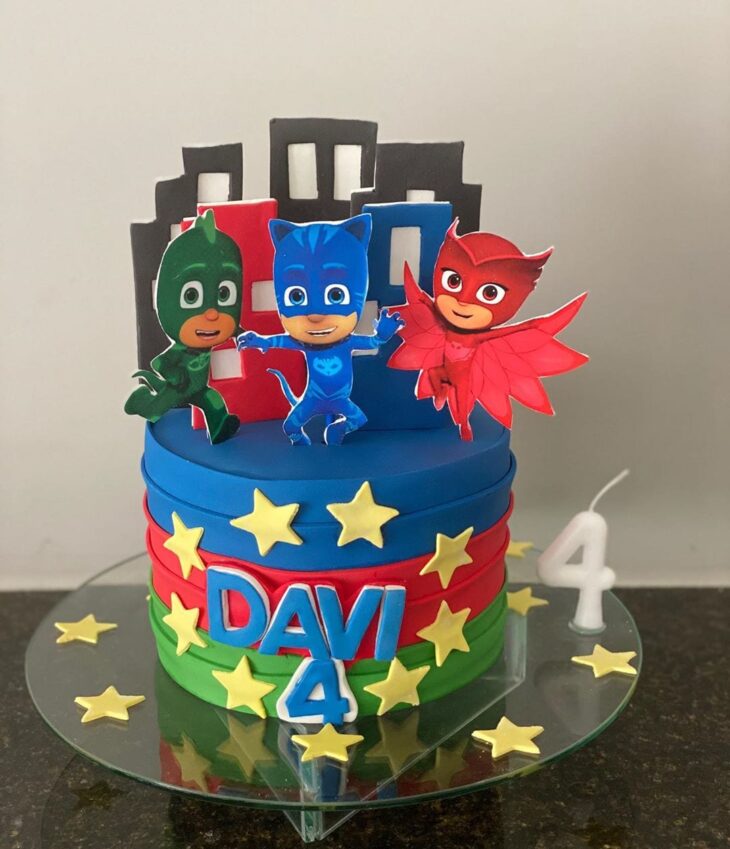 Foto de bolo pj masks 20 - 20