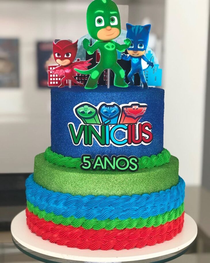 Foto de bolo pj masks 22 1 - 22