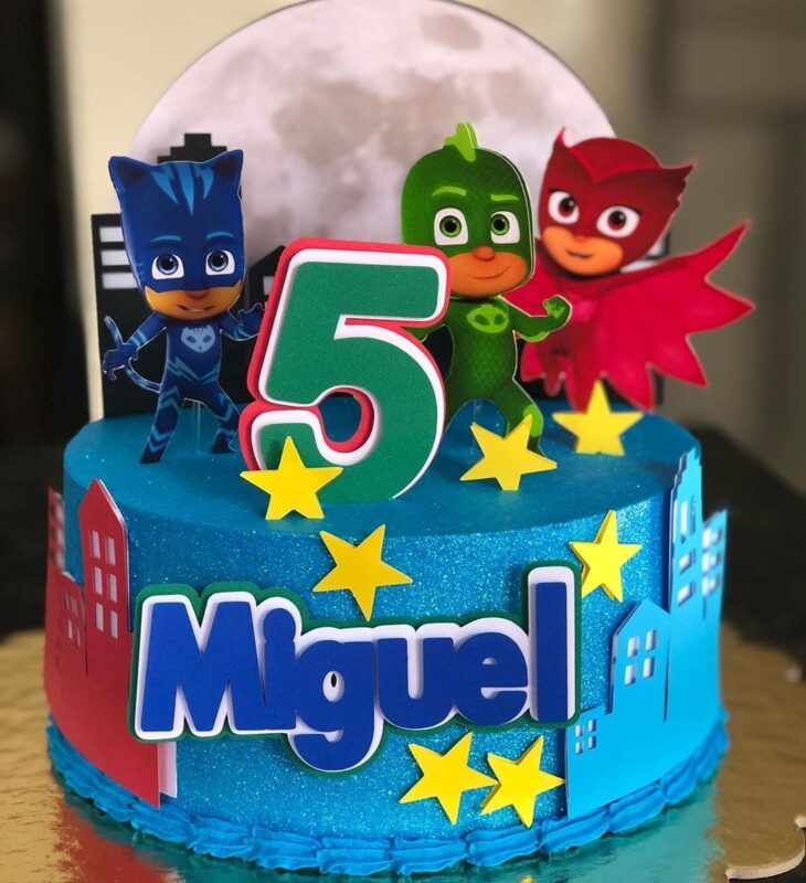 Foto de bolo pj masks 26 - 26