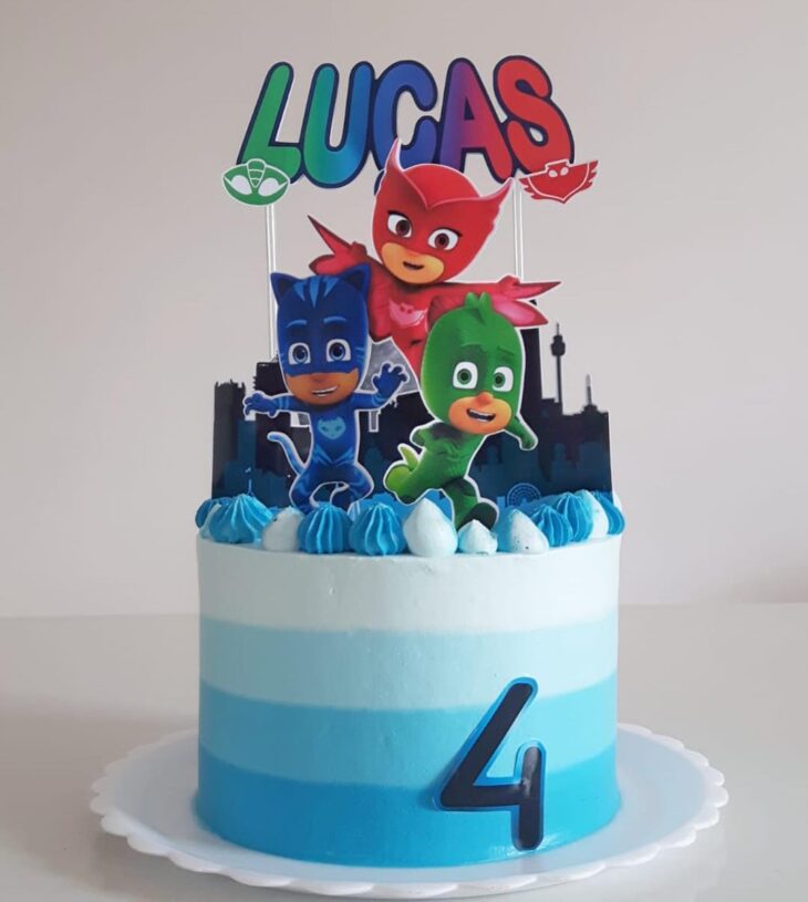 Foto de bolo pj masks 27 - 27