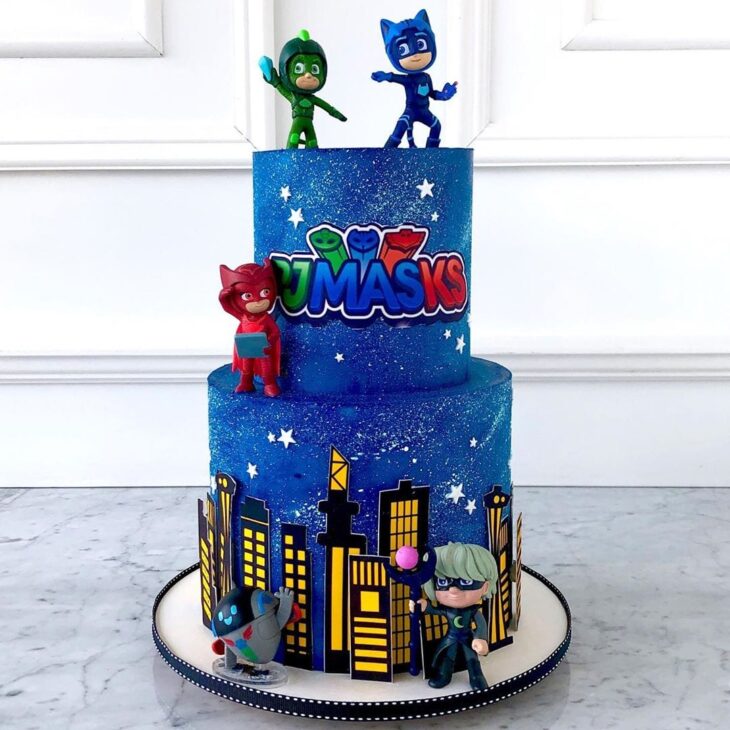 Foto de bolo pj masks 32 - 32