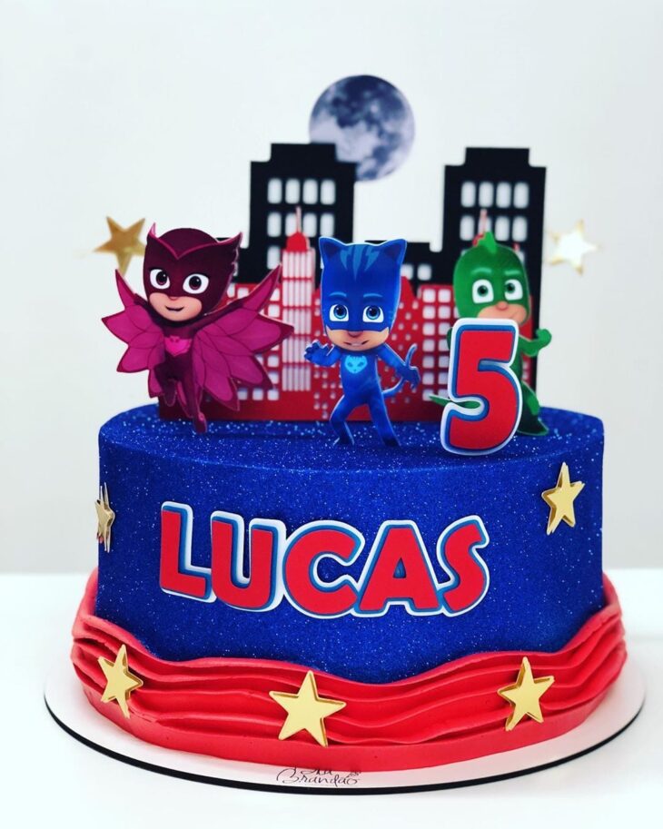 Foto de bolo pj masks 35 - 35