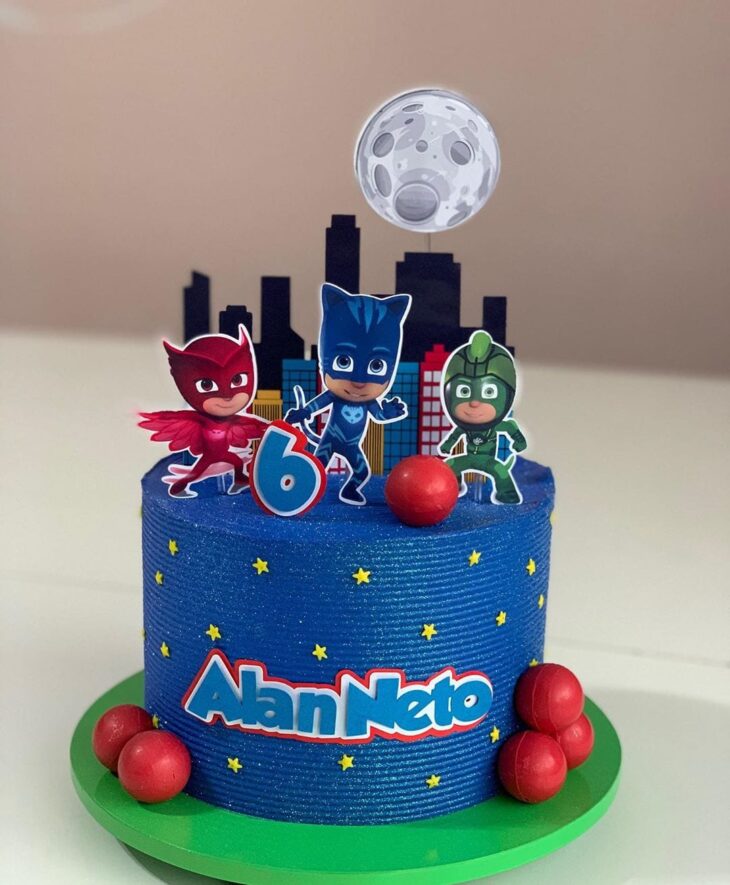 Foto de bolo pj masks 37 - 37