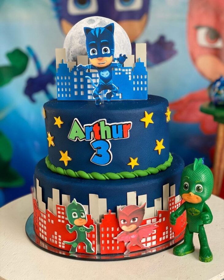 Foto de bolo pj masks 38 - 38