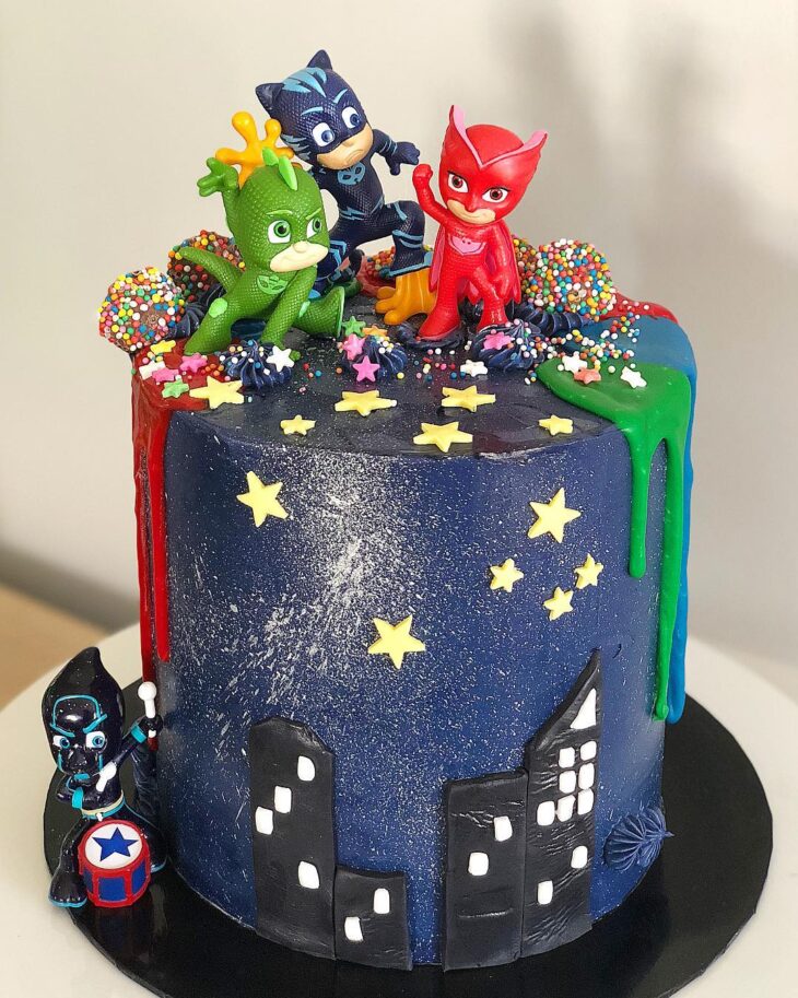 Foto de bolo pj masks 42 - 42