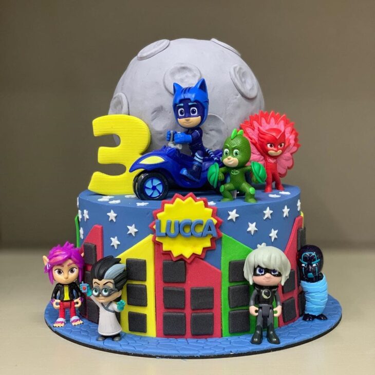 Foto de bolo pj masks 49 - 49