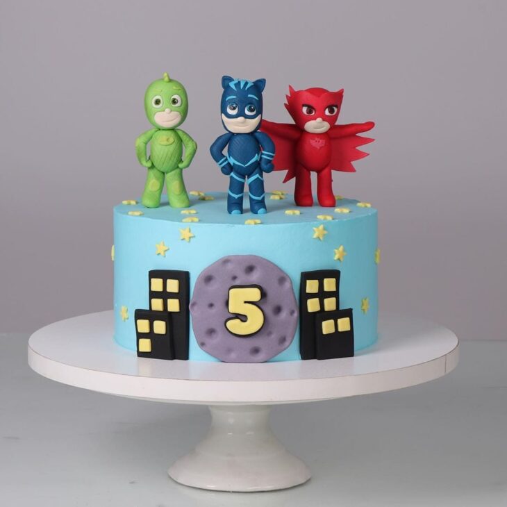 Foto de bolo pj masks 50 - 50