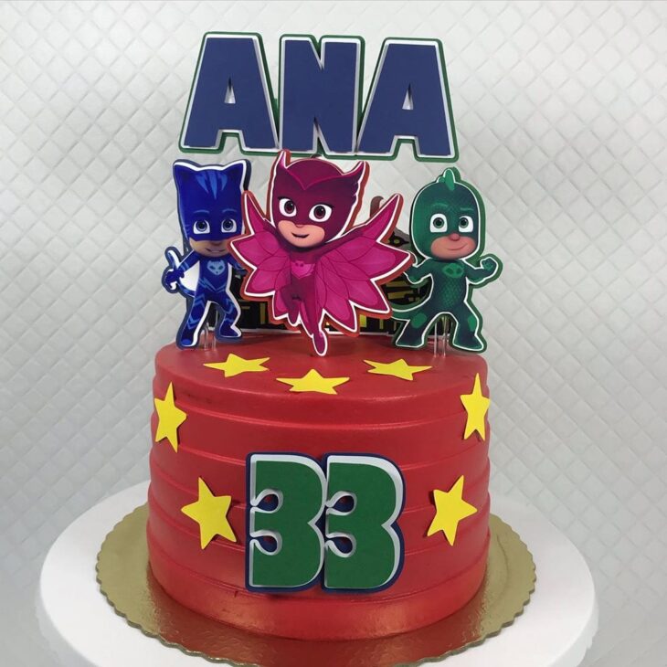 Foto de bolo pj masks 55 - 55