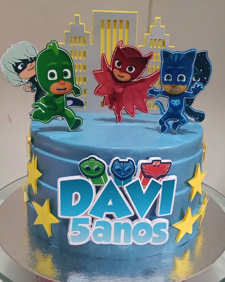 Foto de bolo pj masks 56 - 56