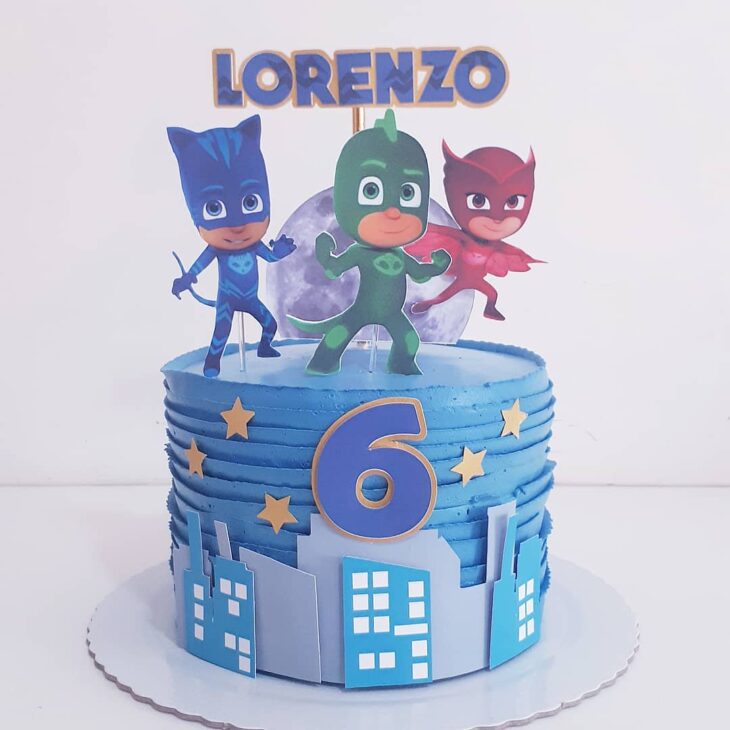 Foto de bolo pj masks 57 - 57