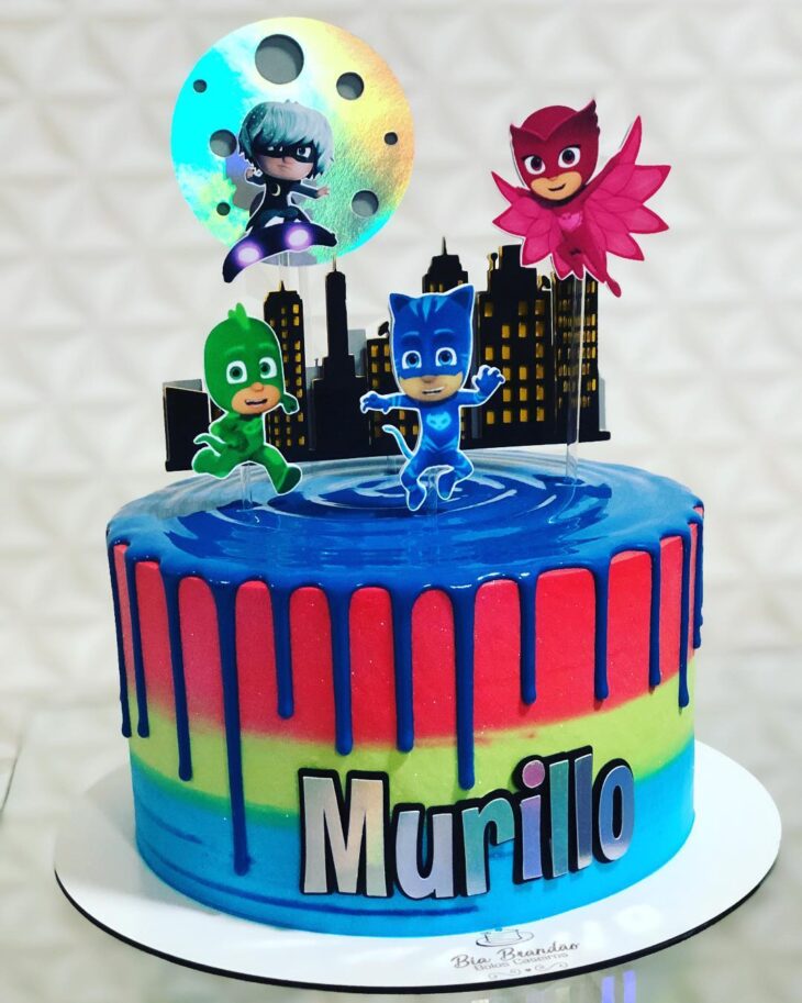 Foto de bolo pj masks 60 - 60