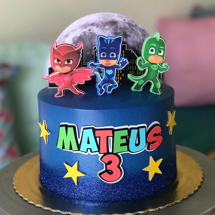 Foto de bolo pj masks 68 - 68