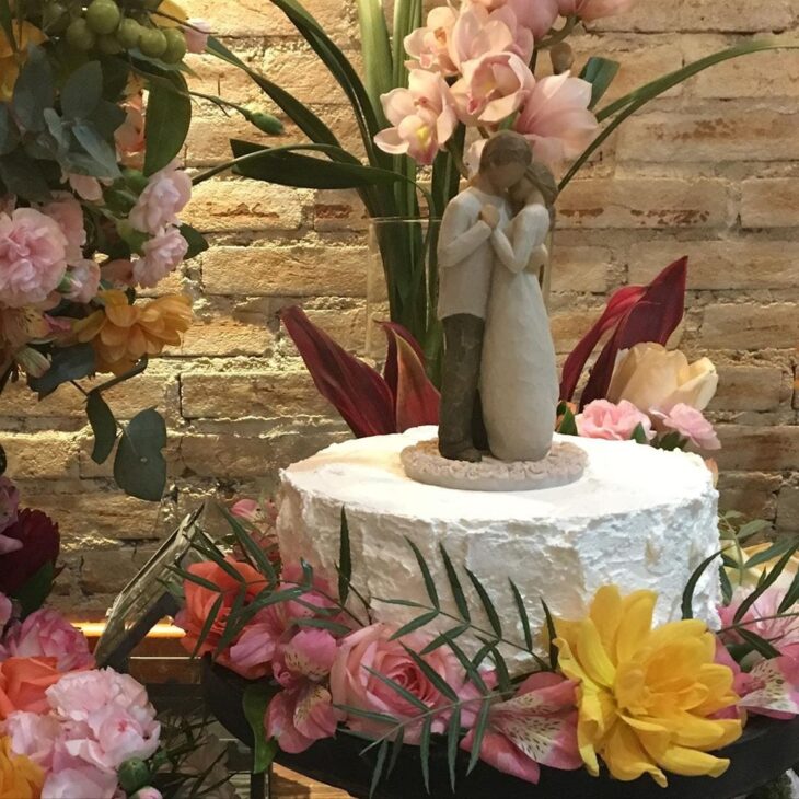 Foto de bolo de casamento rustico 39 - 38