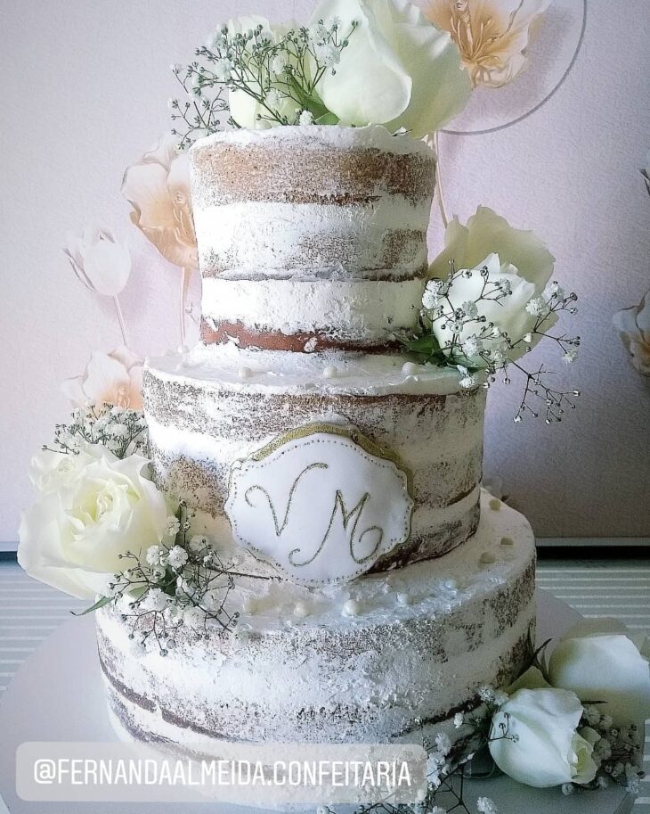 Foto de bolo de casamento rustico 43 - 42