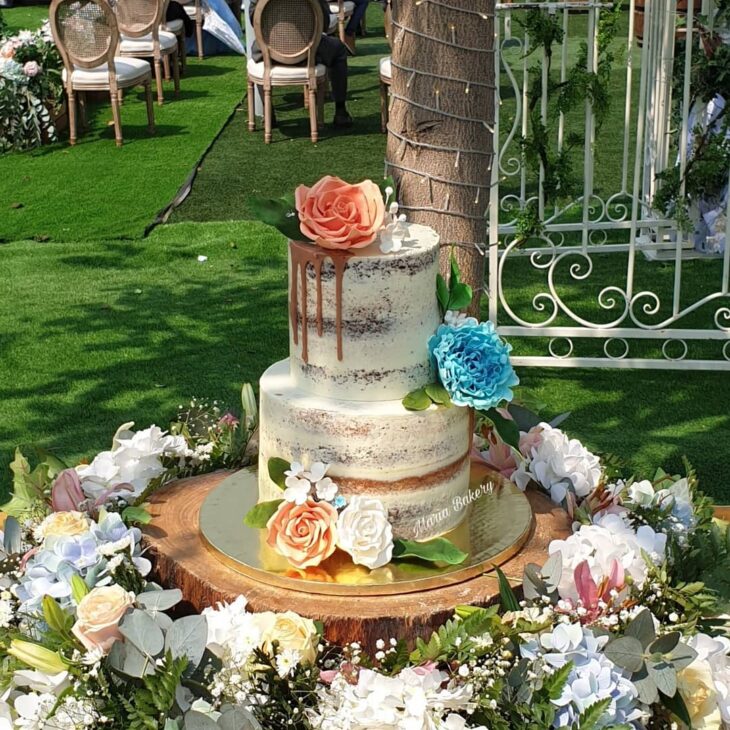 Foto de bolo de casamento rustico 44 - 43