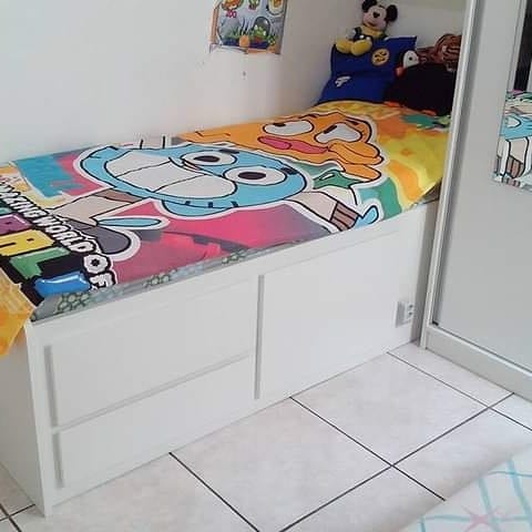 Foto de cama com gavetas 22 - 22