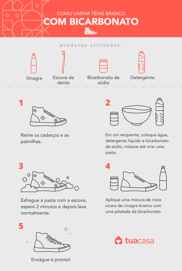 Como limpar tênis branco: OS MELHORES truques para limpeza