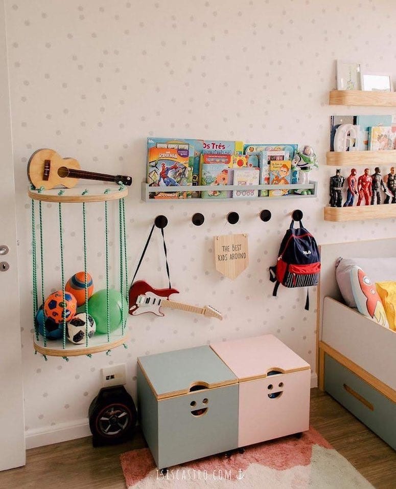 Foto de prateleira para quarto infantil 41 - 35