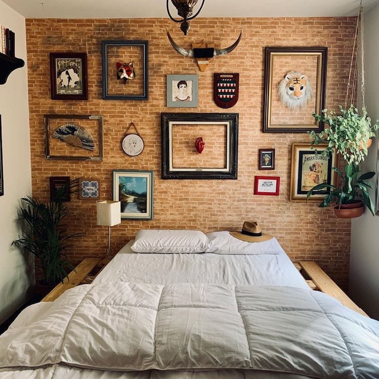 Foto de quarto rustico 71 - 73