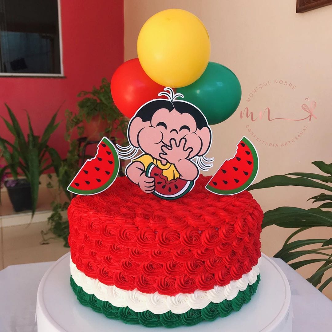 Bolo da Magali: 110 ideias mais doces do que melancia [FOTOS]