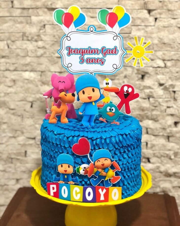 Foto de bolo pocoyo 16 - 71