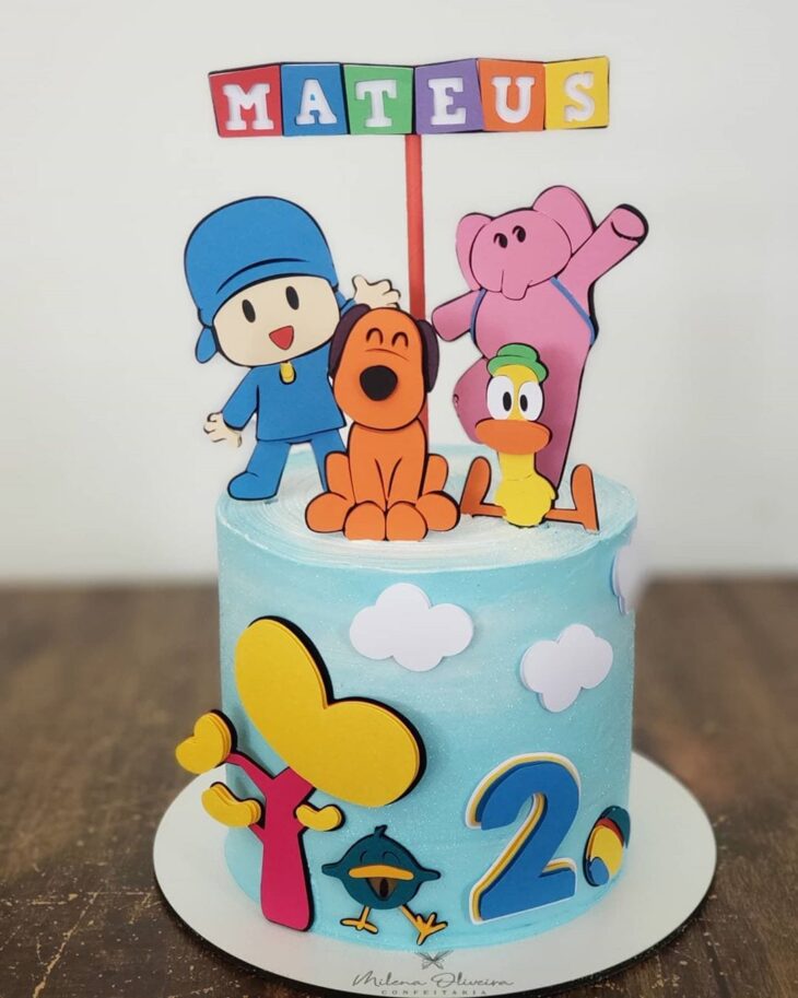 Foto de bolo pocoyo 2 - 5