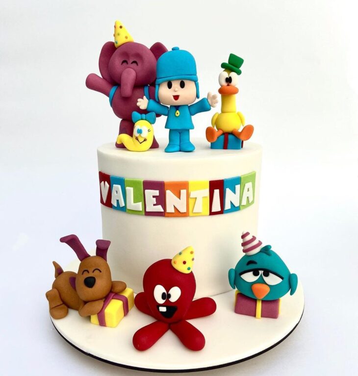 Foto de bolo pocoyo 3 - 6