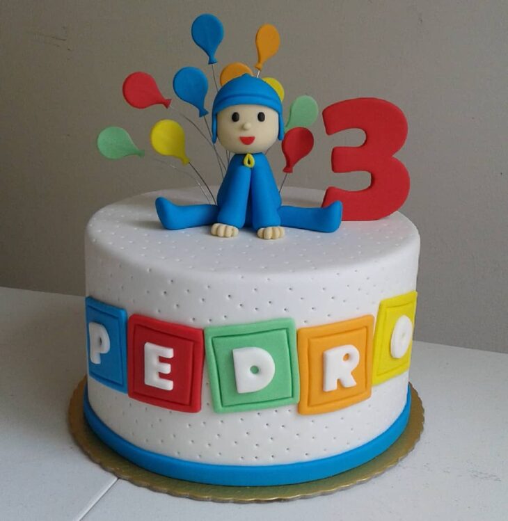 Foto de bolo pocoyo 44 - 33