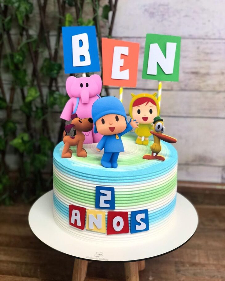 Foto de bolo pocoyo 9 - 12