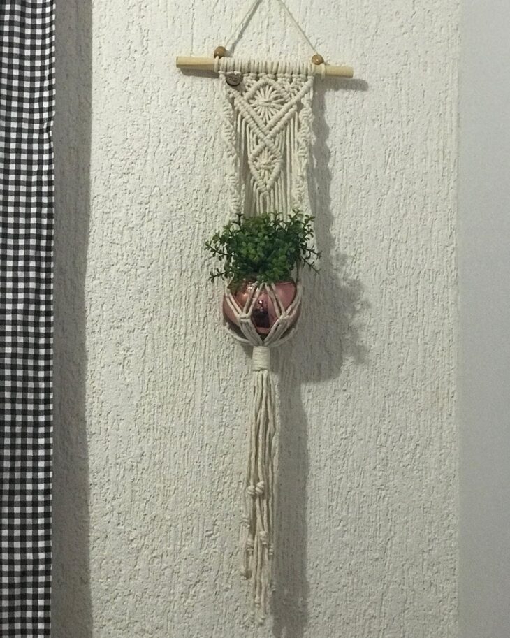 Foto de macrame de parede 70 - 73