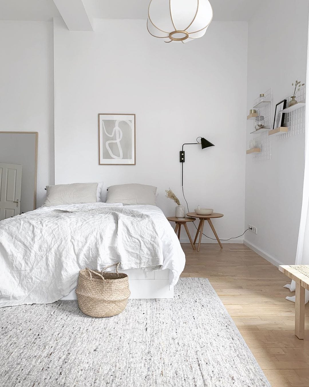 Quarto minimalista: 30 ideias que vão além do cinza
