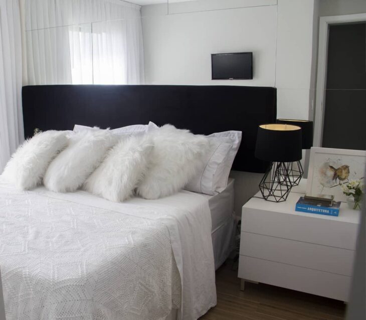 Foto de quarto preto e branco 2 - 5