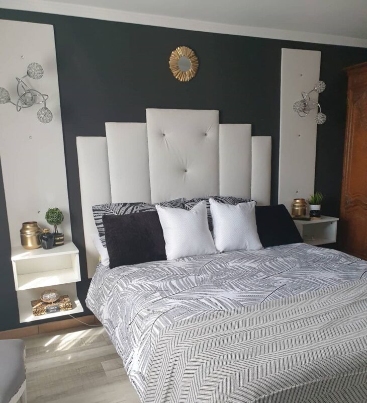 Foto de quarto preto e branco 67 - 70