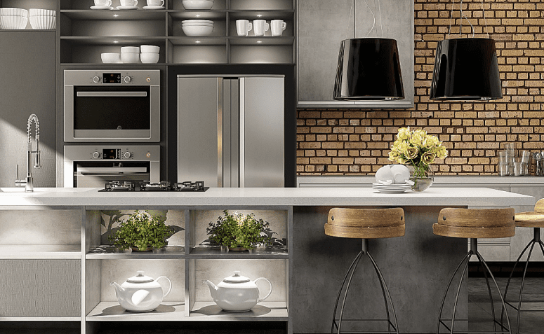 Cozinha estilo industrial: 40 ideias para uma cozinha cheia de estilo