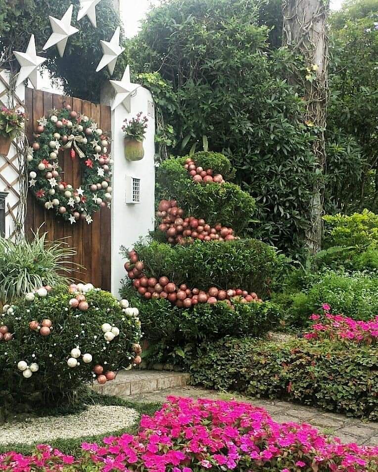 Foto de decoracao de natal para jardim 1 - 1