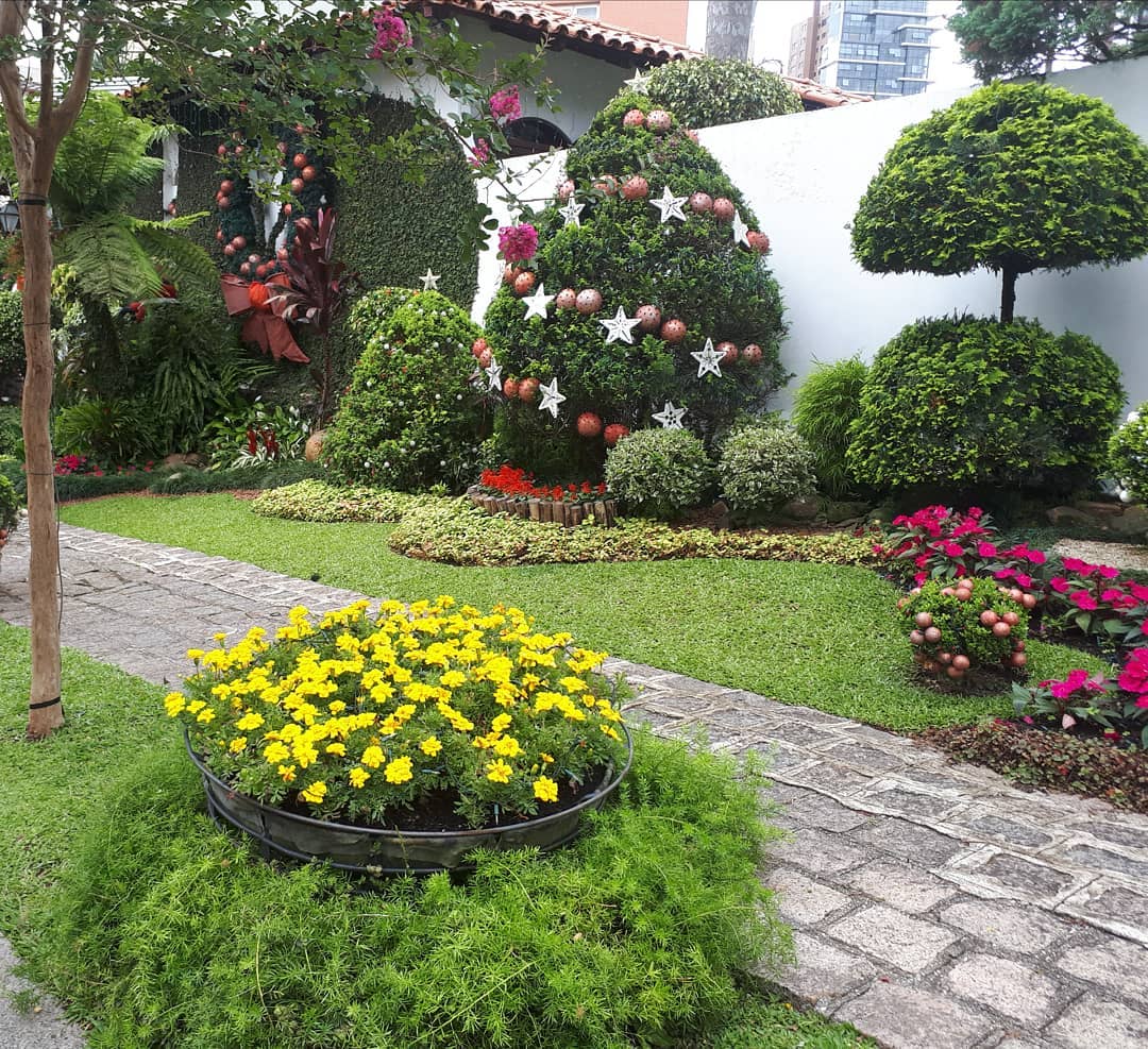 Foto de decoracao de natal para jardim 40 - 42