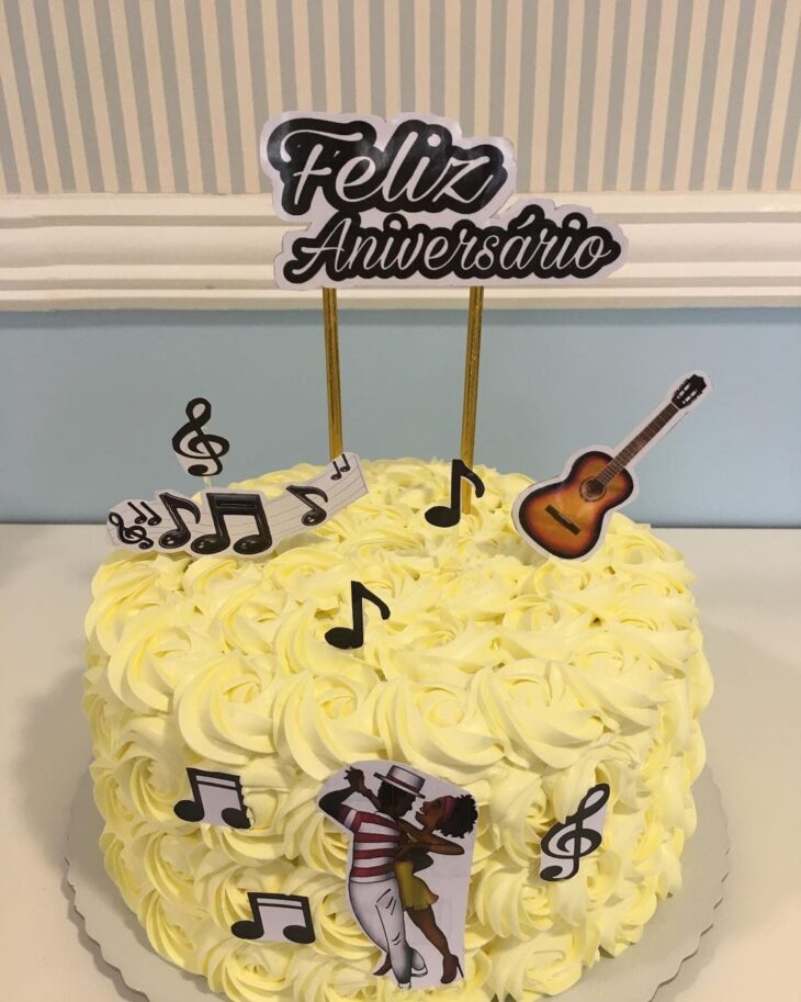 Foto de bolo de aniversario masculino 93 - 96