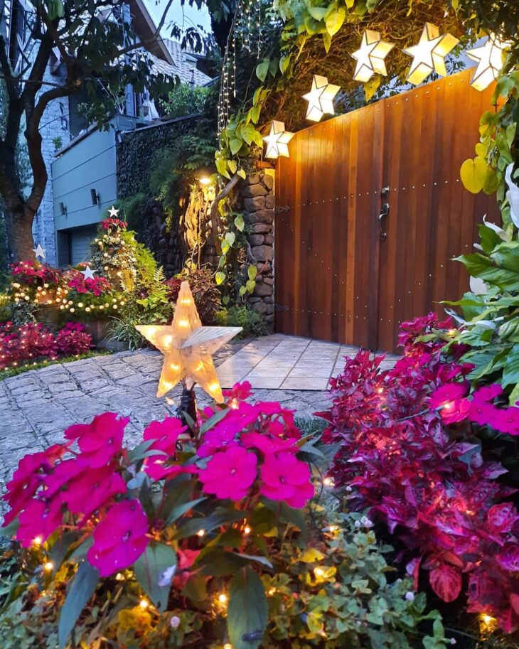 Foto de decoracao de natal para jardim 111 - 11