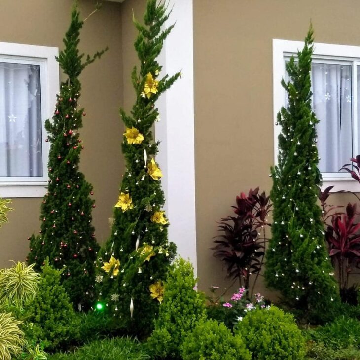 Foto de decoracao de natal para jardim 123 - 31