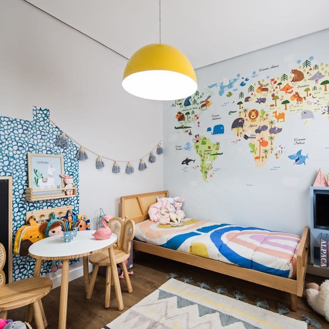 Foto de quarto infantil feminino 31 - 56