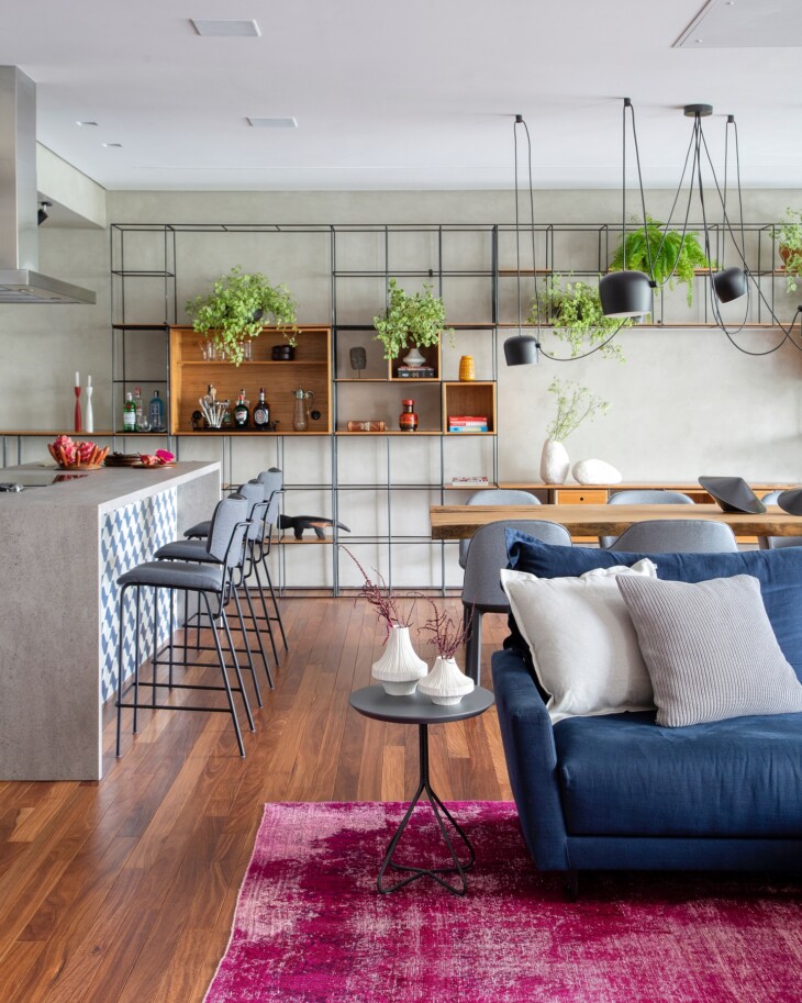 Sala e Cozinha Integrada: Como Decorar +60 Ambientes