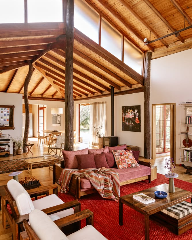 Foto de sala rustica 022 - 25