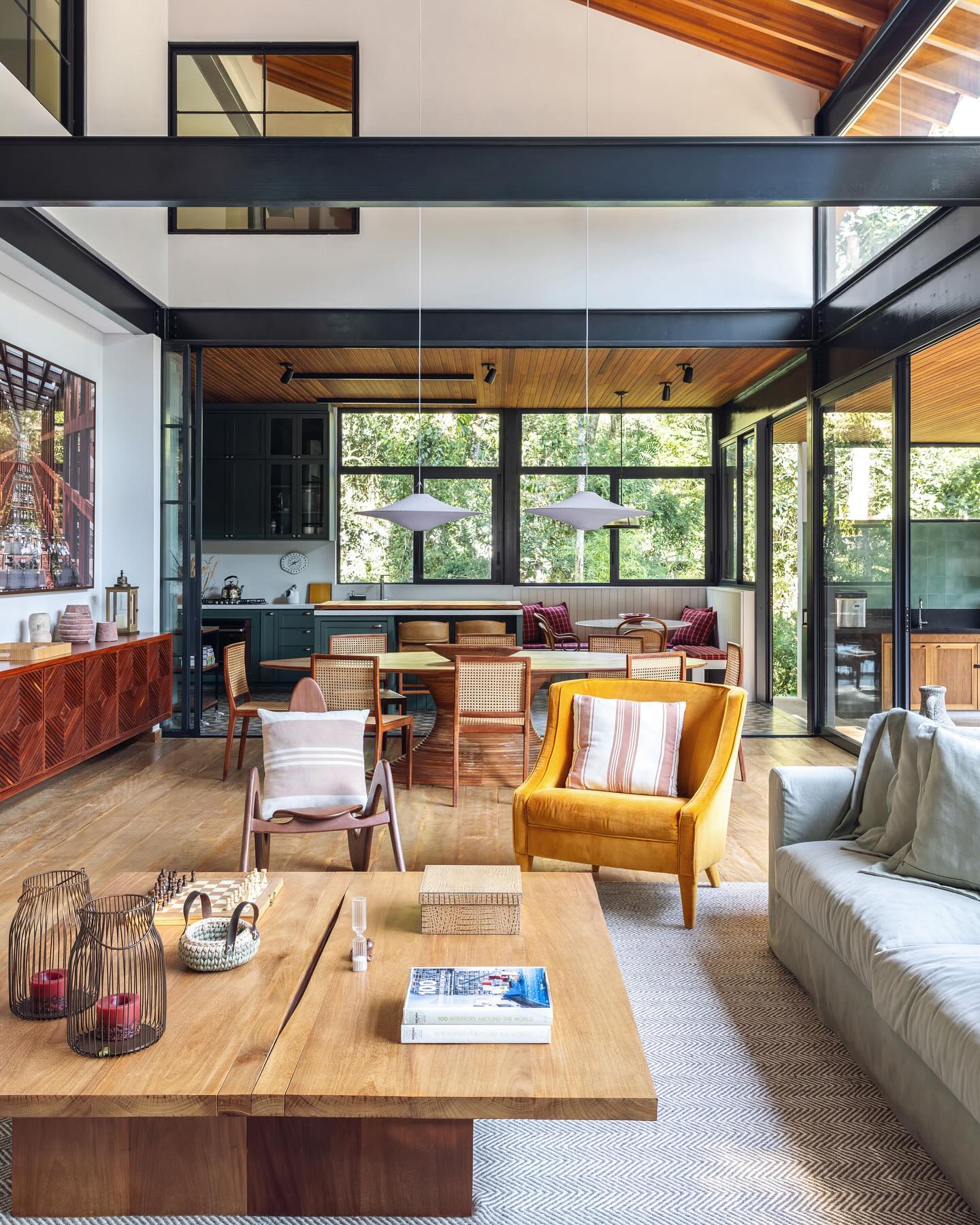 Foto de sala rustica 026 - 29