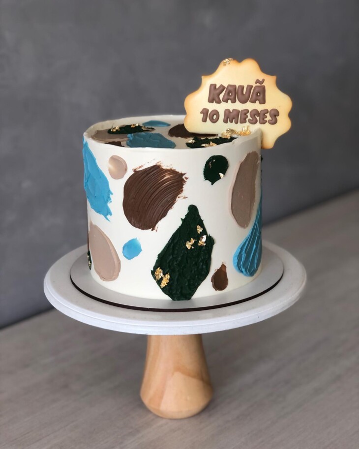 Foto de bolo de aniversario masculino x79 - 79