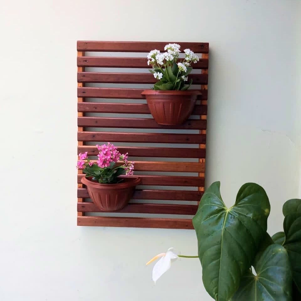 Foto de jardim vertical pallet 32 - 35