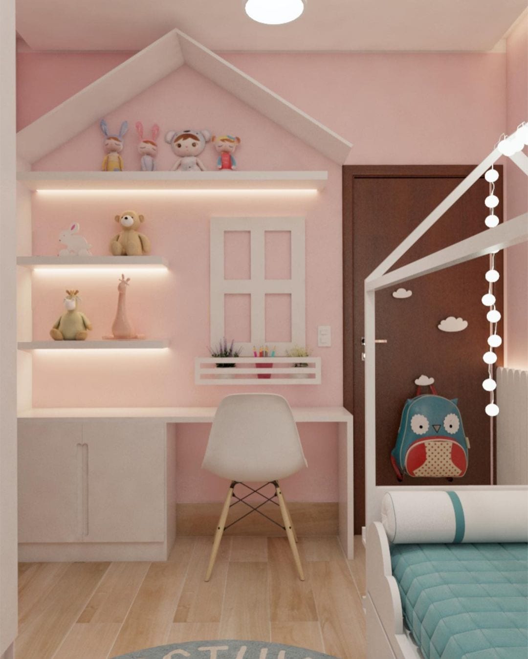 Foto de quarto infantil pequeno 14 - 58